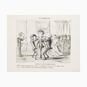 Honoré Daumier, Encore un Nouveau Divertissement, Lithograph, 1853-ZCI-1781538