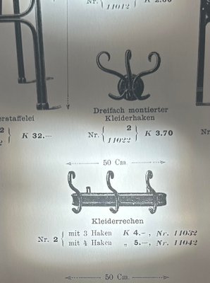 Hook Wall Hanger from Thonet, Austria, 1904-YBH-2027818