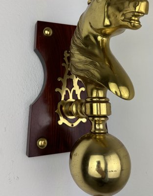 Horse Head Wall Lamp in Brass-ZDM-1765944