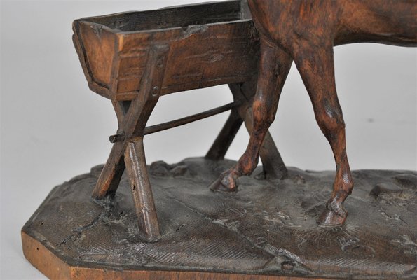 Horse in Front of a Trough, 19th-Century, 1800s-SYQ-1372960