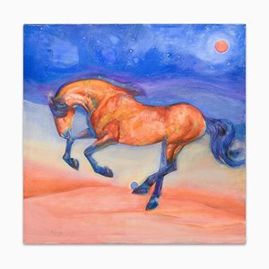 Horse - Original Oil on Canvas by Anastasia Kurakina - 2010 2010-ZCI-759042