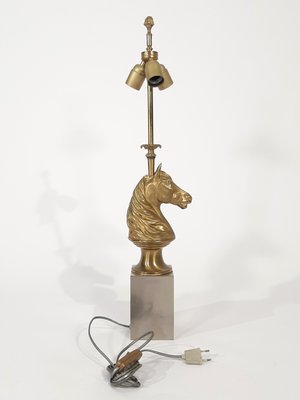 Horse Table Lamp by Maison Charles, 1970-NJJ-1729824