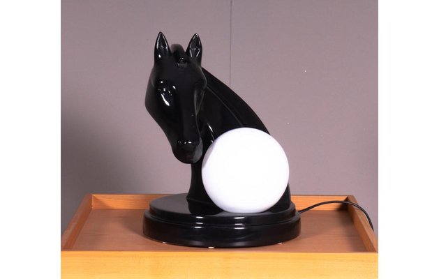 Horse with Sphere Table Lamp-SRP-1732805