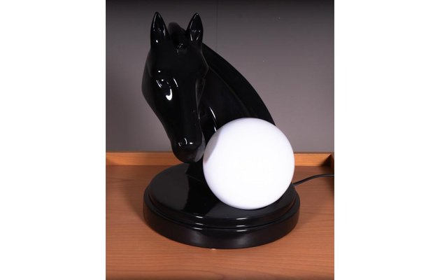 Horse with Sphere Table Lamp-SRP-1732805