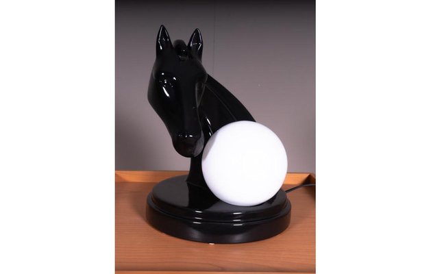 Horse with Sphere Table Lamp-SRP-1732805