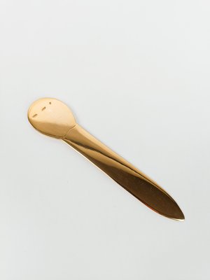 Horseshoe Letter Opener in Brass & Chrome by Gucci, 1970s-UIW-2036666