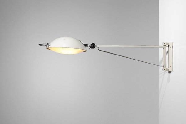 Hospital Bracket Lighting Fixture in Metal from Stilnovo, 1950s-YU-1075714