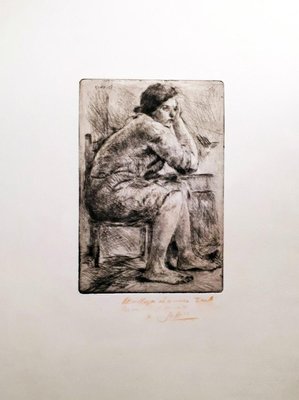 Hot Housekeeper - Original Etching and Drypoint by A. Soffici - 1957 1926-ZCI-756152