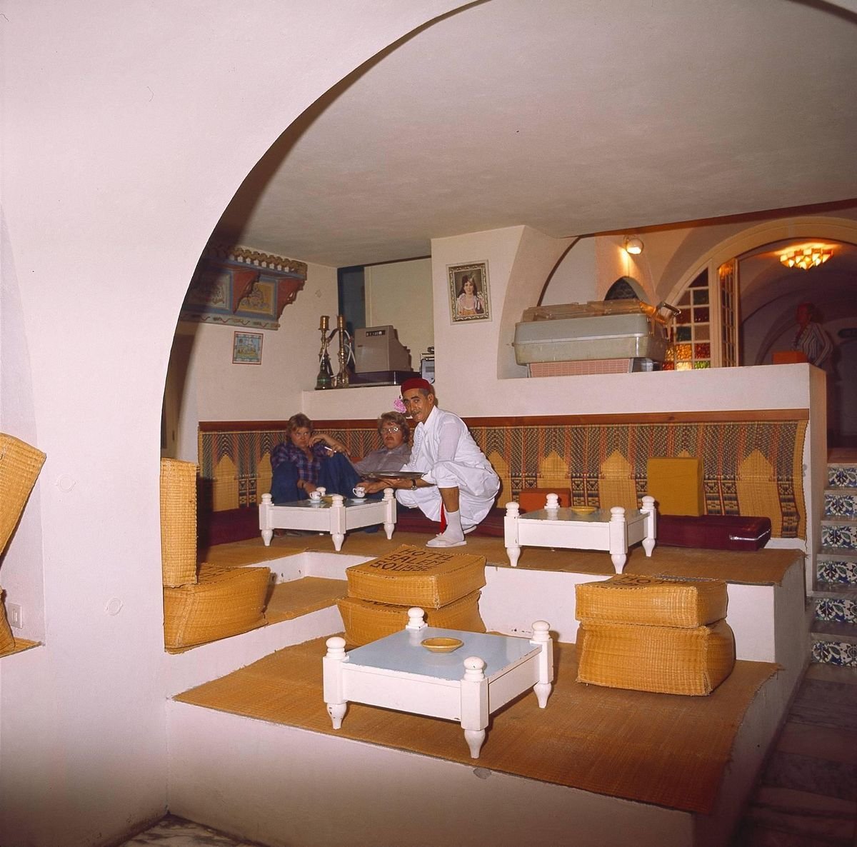 Hotel Lobbies, Rooms and Bars Hotel Salem Tunesien, Sousse, 1980s