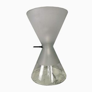 Hourglass-Shaped Ambigua Table Lamp by Guido Rosati for Fontana Arte, 1977-PRS-857253