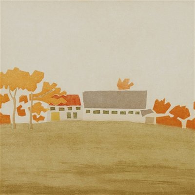 House and Barn, 1954/2008, 2008 Alex Katz-PLZ-848356