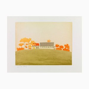 House and Barn, 1954/2008, 2008 Alex Katz-PLZ-848356