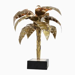 House Jansen Palm Table Lamp, 1970s-IRH-1144536