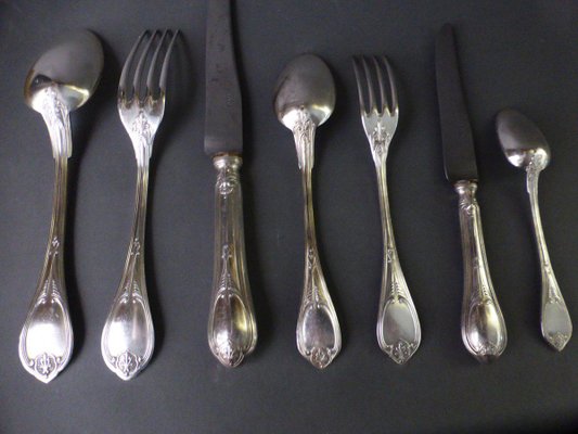 Housewife Cutlery by Armand Frénais, Set of 89-WSV-713074