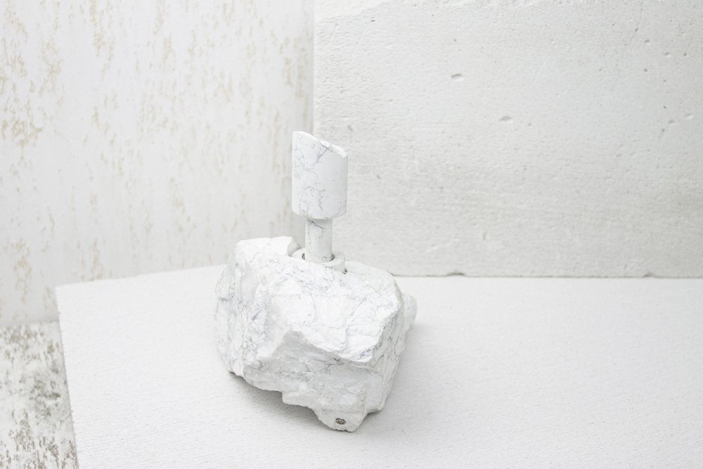 Howlite Abra Candleholder by Studio DO