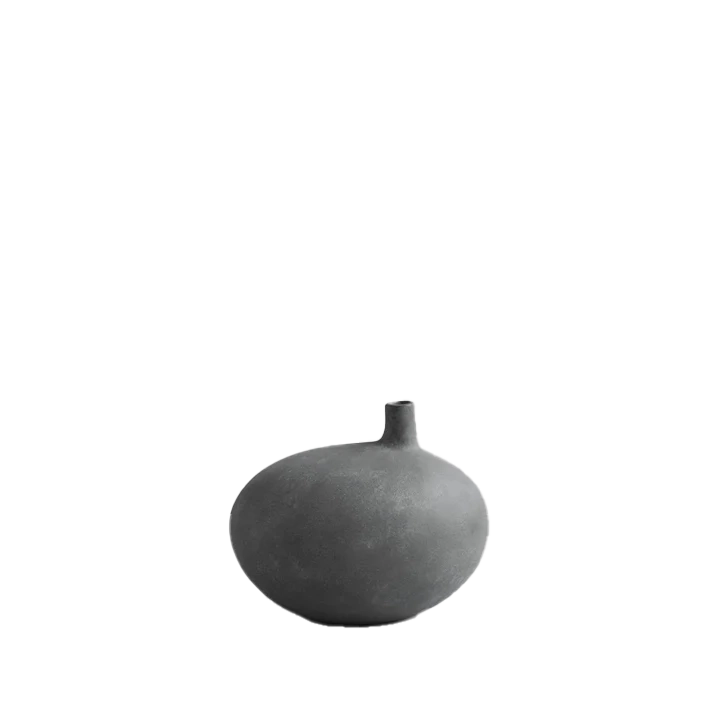 Submarine Small Ceramic Vase by 101 Copenhagen #Dark Grey