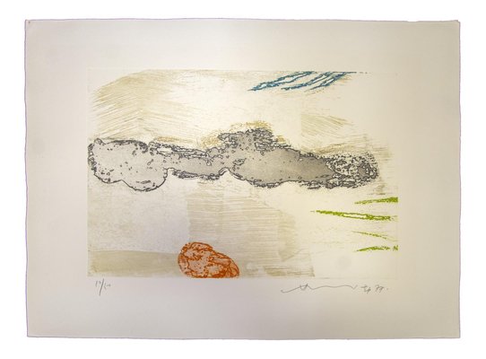 Hsiao Chin, Abstract Composition, Original Etching, 1977-ZCI-926177