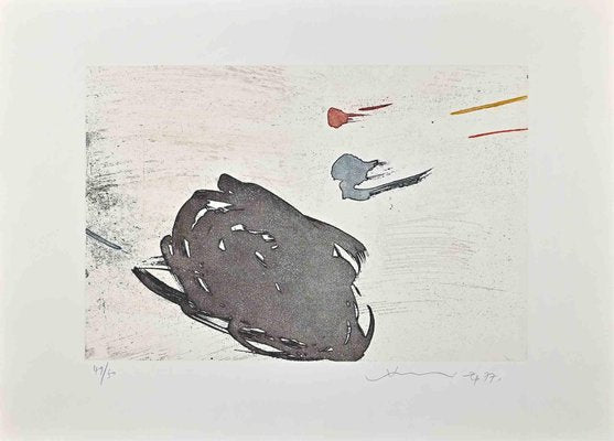 Hsiao Chin, Abstract Composition, Original Etching, 1977-ZCI-1354894