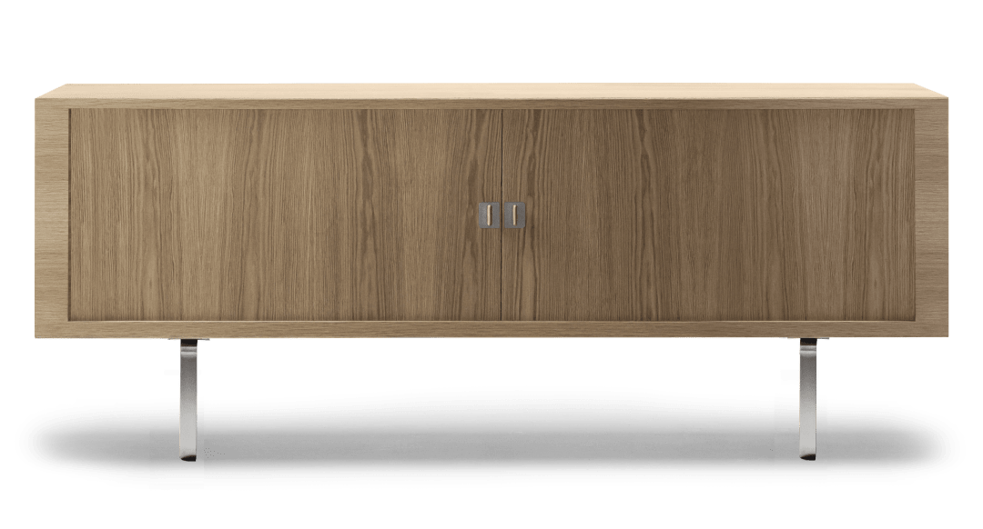 CH825 | Credenza Sideboard by Carl Hansen & Søn #Oak#Oiled#Steel