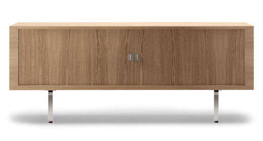 CH825 | Credenza Sideboard by Carl Hansen & Søn #Oak#Oiled#Steel