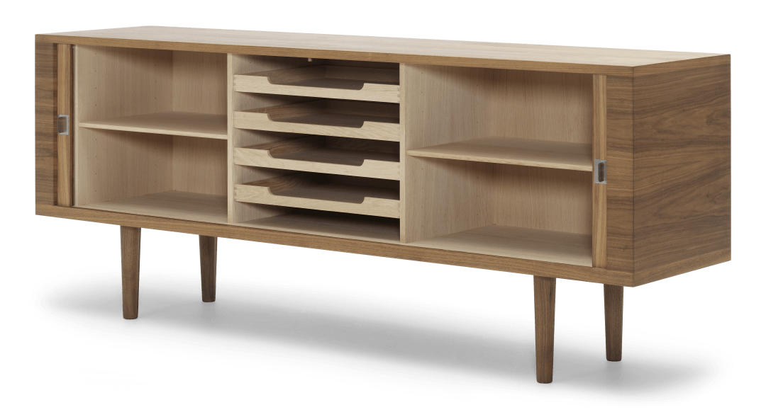 CH825 | Credenza Sideboard by Carl Hansen & Søn #Walnut#Oiled#Solid Wood