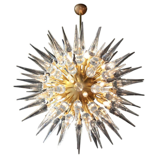 Huge Atomic Sputnik Chandelier in the Style of Stilnovo