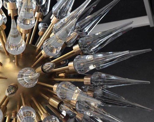 Huge Atomic Sputnik Chandelier in the Style of Stilnovo-VLZ-1287267