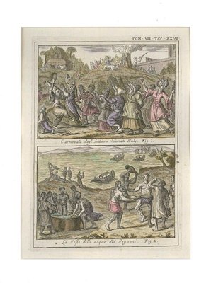 Huly Carnival and Water Party - Etching by G. Pivati - 1746/1751 1746-1751-ZCI-758688