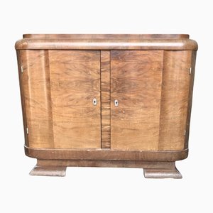 Hungarian Art Deco Wooden Dresser, 1940s-OXJ-1189556