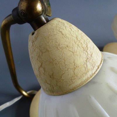 Hungarian Cocoon Table Lamps from Szarvasi, 1960s, Set of 2-HWV-712670