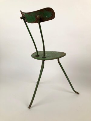 Hungarian Handmade Metal Chairs, 1950s, Set of 2-BAF-783315