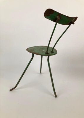 Hungarian Handmade Metal Chairs, 1950s, Set of 2-BAF-783315