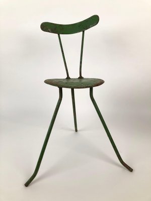 Hungarian Handmade Metal Chairs, 1950s, Set of 2-BAF-783315