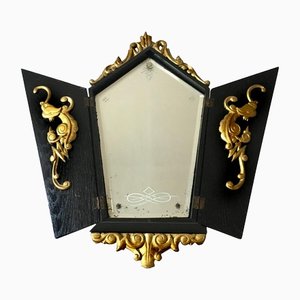 Hungarian Secessionist Folding Mirror by Lajos Kozma for Budapest Workshop, 1920s-HWV-1153976