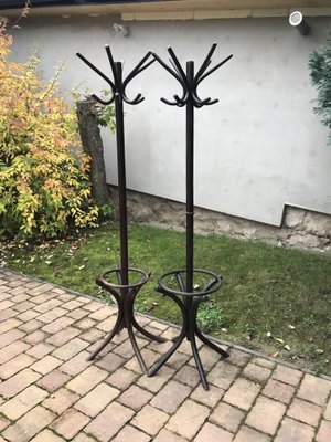 Hungarian Standing Racks, 1930s, Set of 2-OXJ-775061