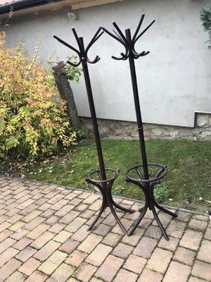 Hungarian Standing Racks, 1930s, Set of 2-OXJ-775061