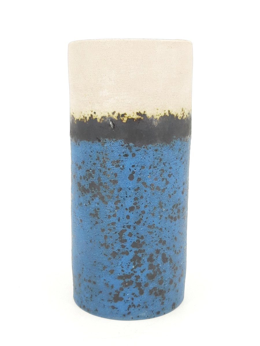 Hungarian Studio Pottery Vase by Eva Bod, 1960s