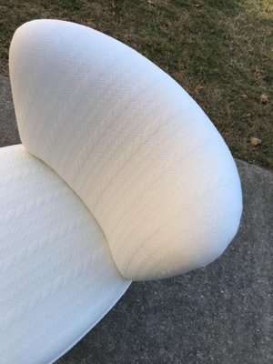 Hungarian White Club Chairs, 1950s, Set of 2-OXJ-1189702