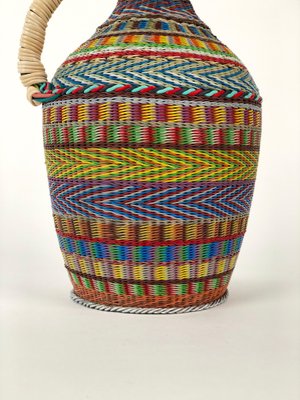 Hungarian Woven Wire Bottle, 1960-BAF-948271