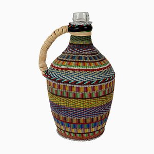 Hungarian Woven Wire Bottle, 1960-BAF-948271