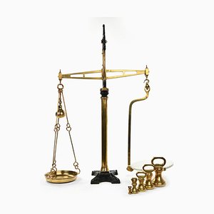 Hunt & Co English Brass Scale, 1920s-NQ-624954