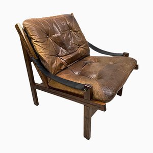 Hunter Chair attributed to Torbjørn Devices for Bruksbo Norway, 1960s-UCH-1431514