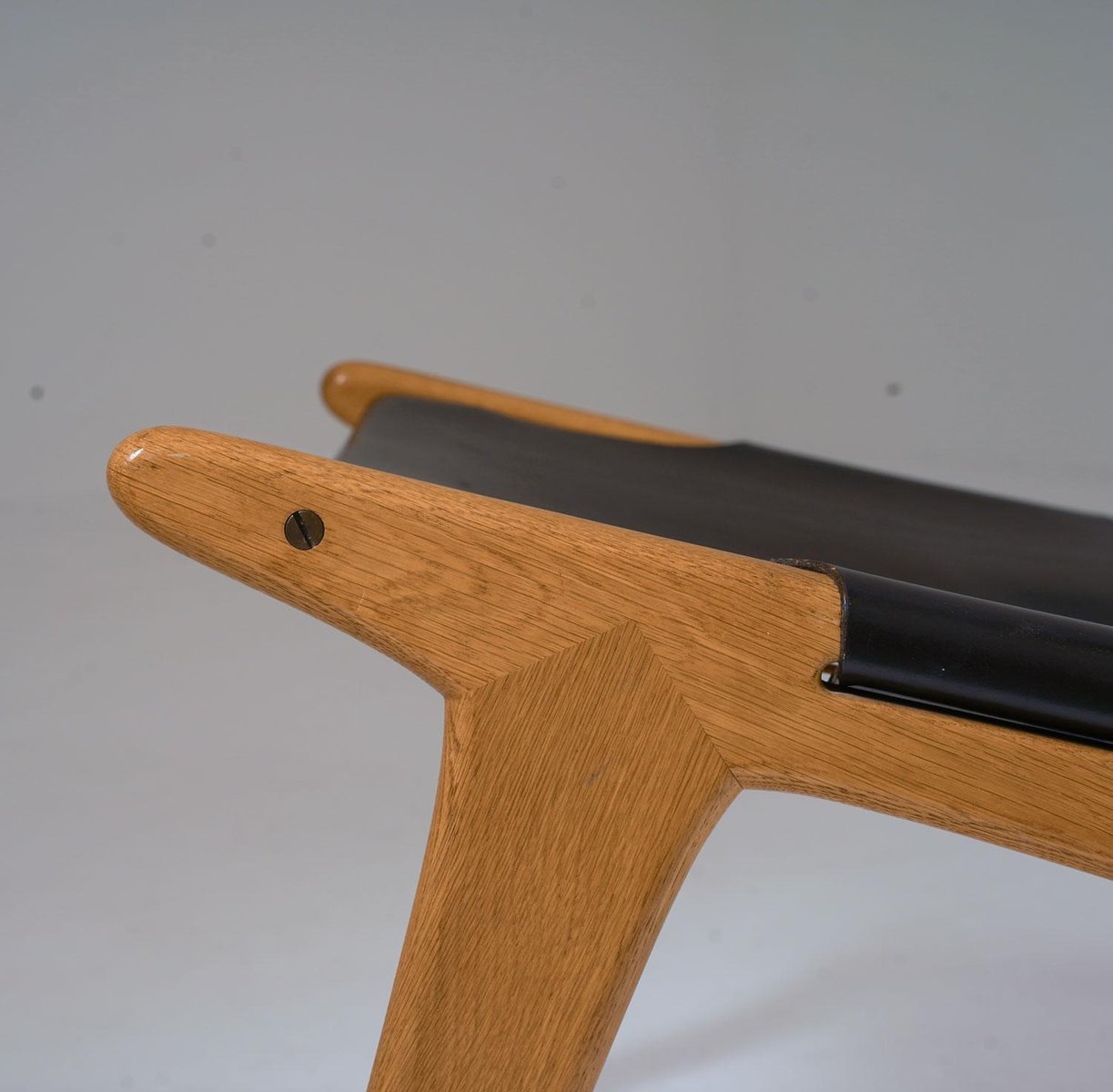 Hunting Chair 204 attributed to Uno & Östen Kristiansson for Luxus, Sweden, 1950s