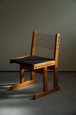 Hunting Chairs in Pine attributed to Torbjørn Afdal for Bruksbo, 1960s, Set of 6-MXF-1410661