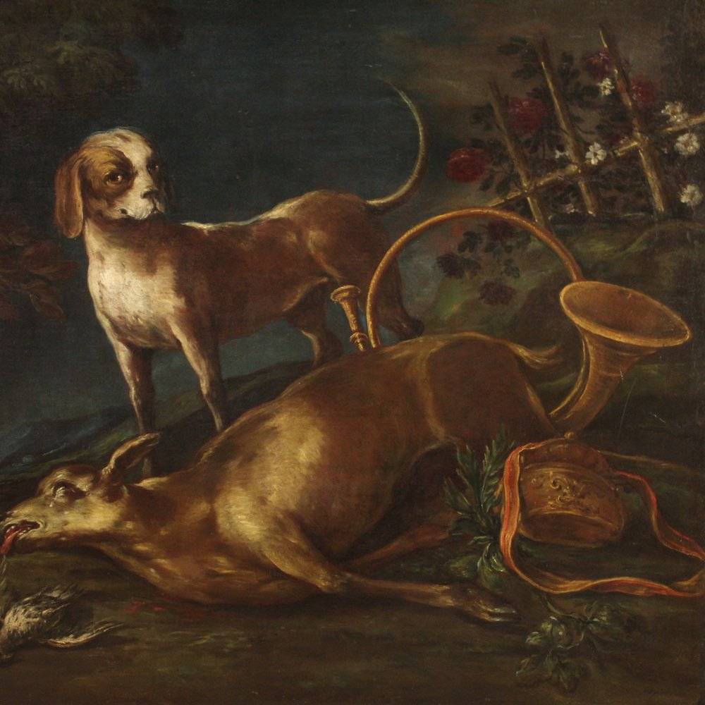 Hunting Scene, 1770, Oil on Canvas