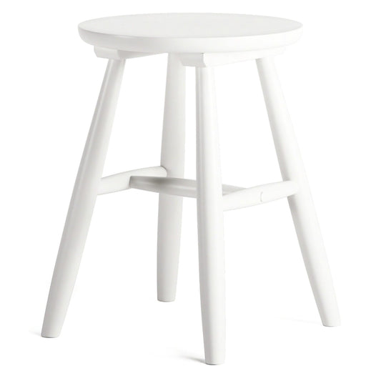 Department Wood Stool H15 White