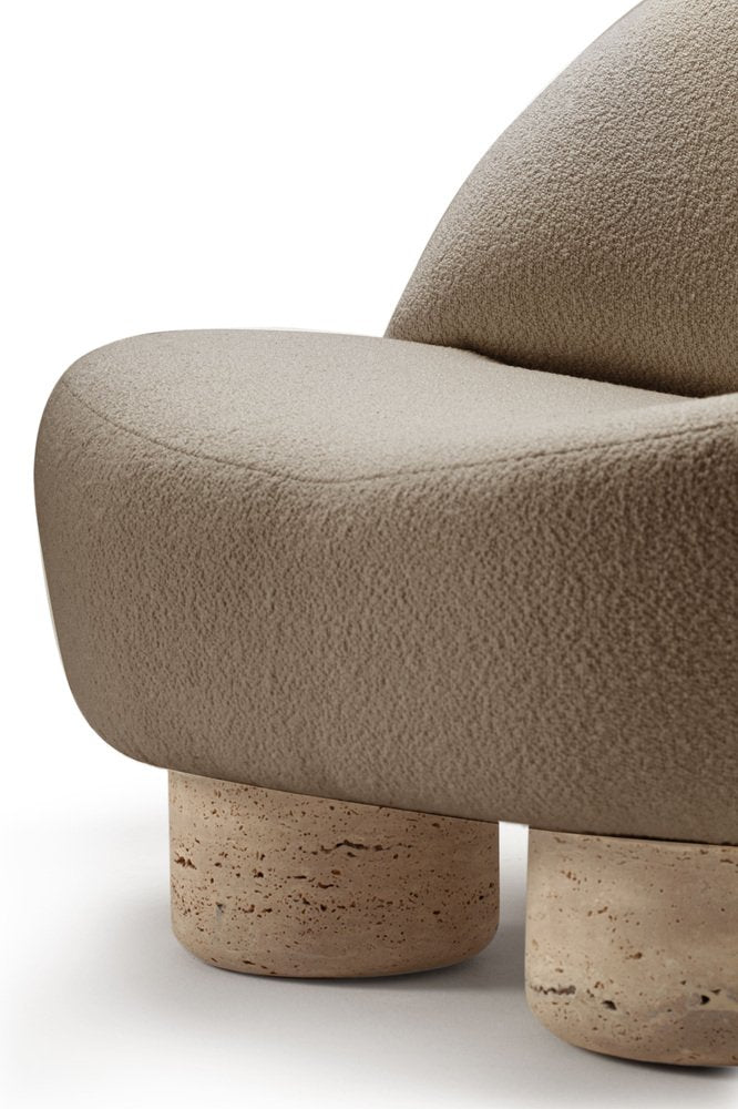 Hygge Armchair Latte Loop by Saccal Design House for Collector