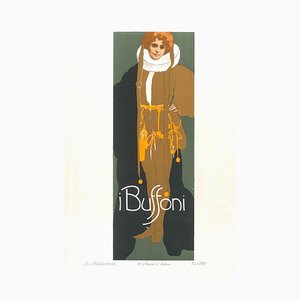 I Buffoni - Vintage Adv Lithograph by L. Metlicovitz - 1914 1914-ZCI-759777