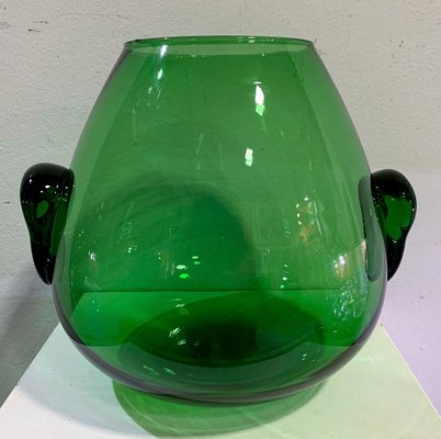 Ice Blown Glass Bucket, 1960s-IKW-1138831