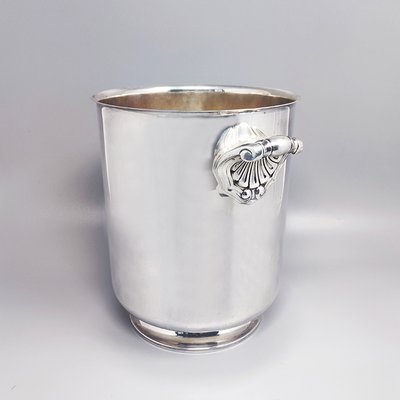 Ice Bucket in Silver-Plating from Christofle, France, 1950s-QGR-1738643